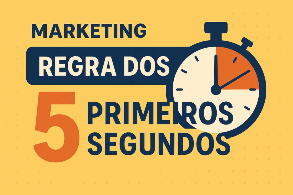 Marketing e a regra dos 5 primeiros segundos