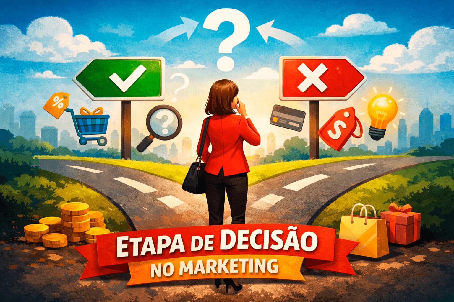 A etapa de decisão do consumidor no marketing, entenda estratégias avançadas