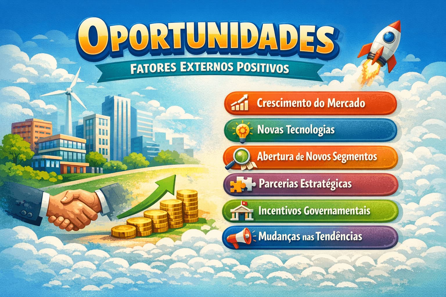 Análise SWOT oportunidades