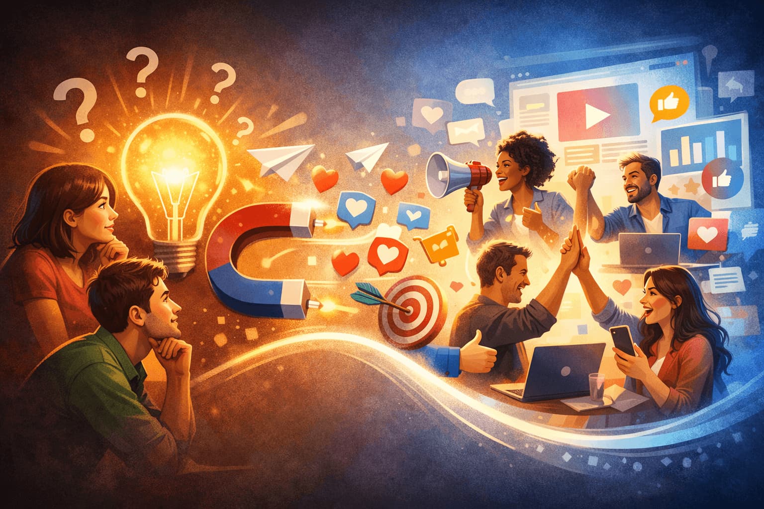 Curiosidades e envolvimentos simples no mundo do marketing