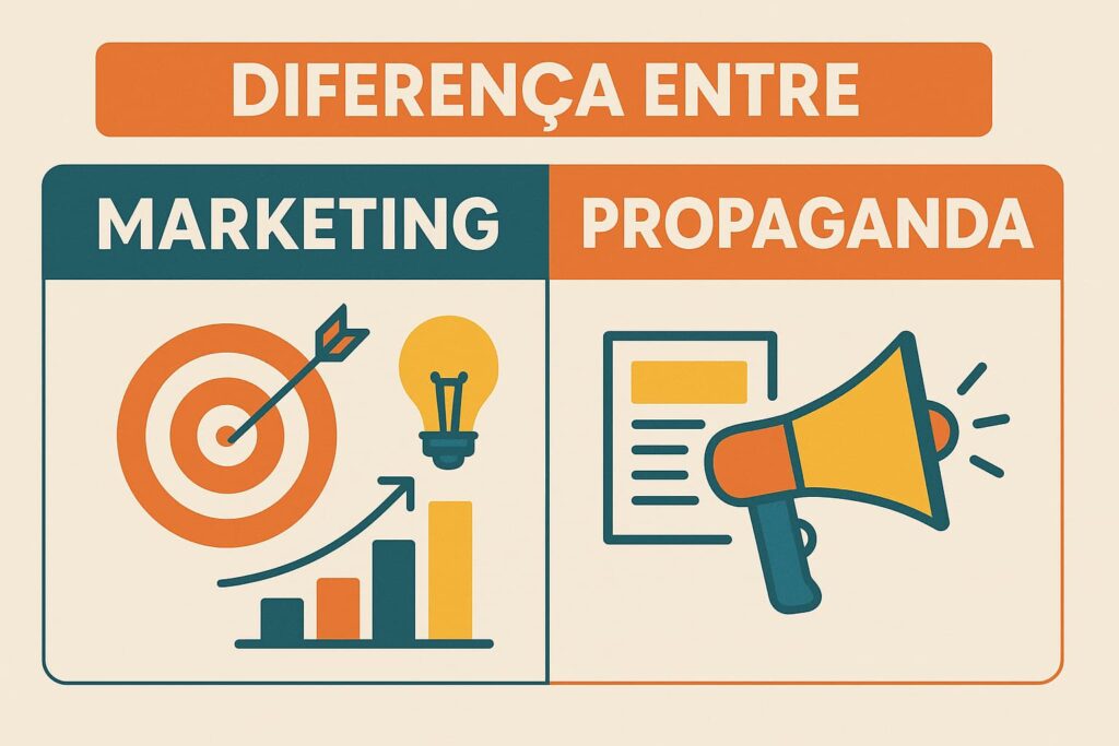 Diferença entre Marketing e Propaganda