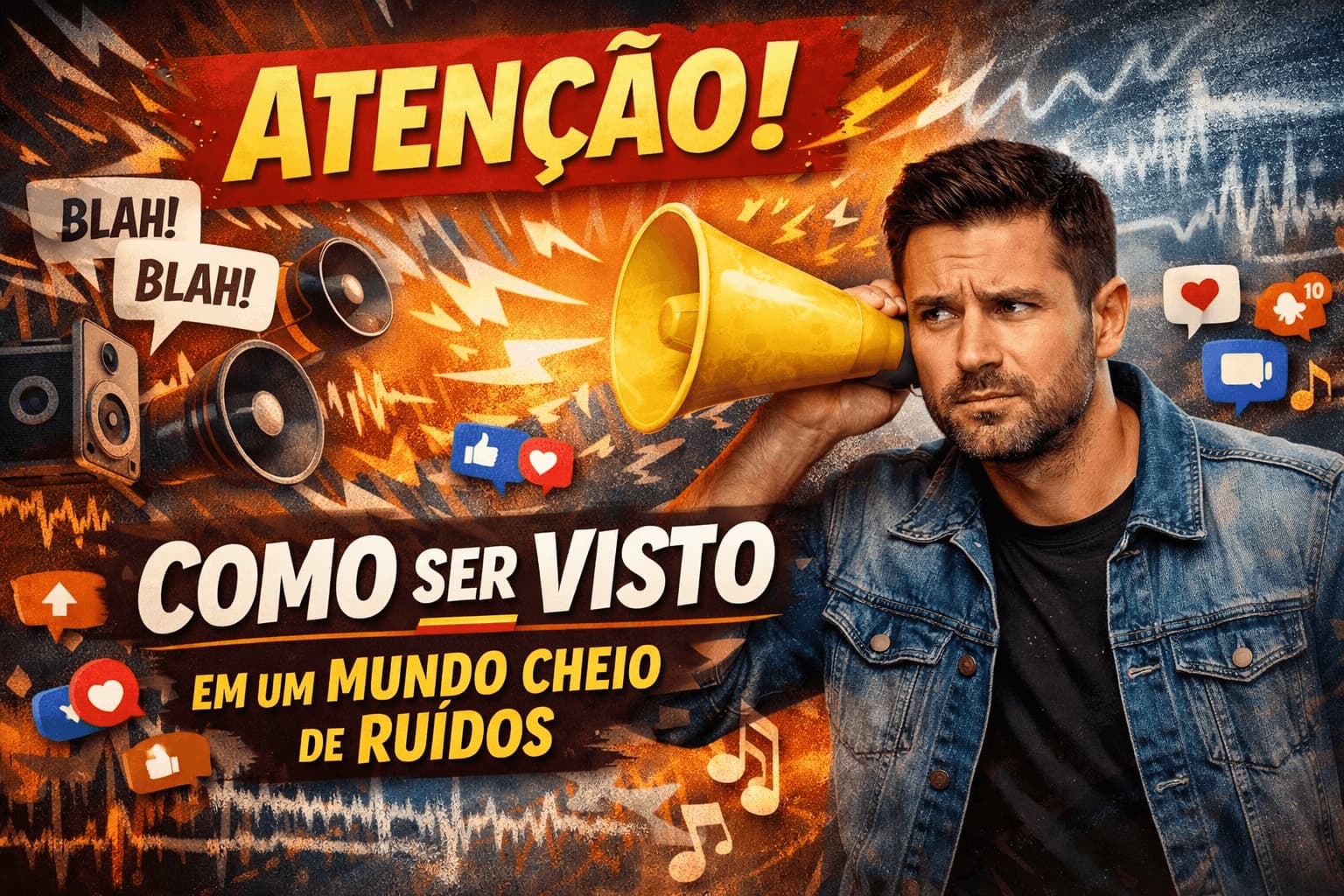 Marketing - Atenção, como ser visto em um mundo cheio de ruídos