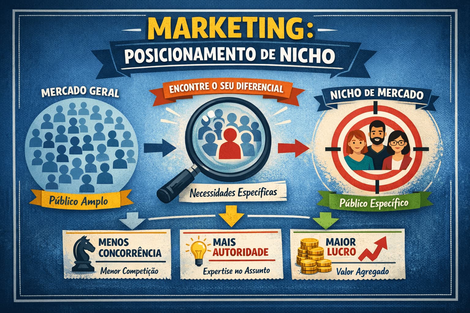 Marketing, autoridade de nicho e posicionamento de nicho, exemplos