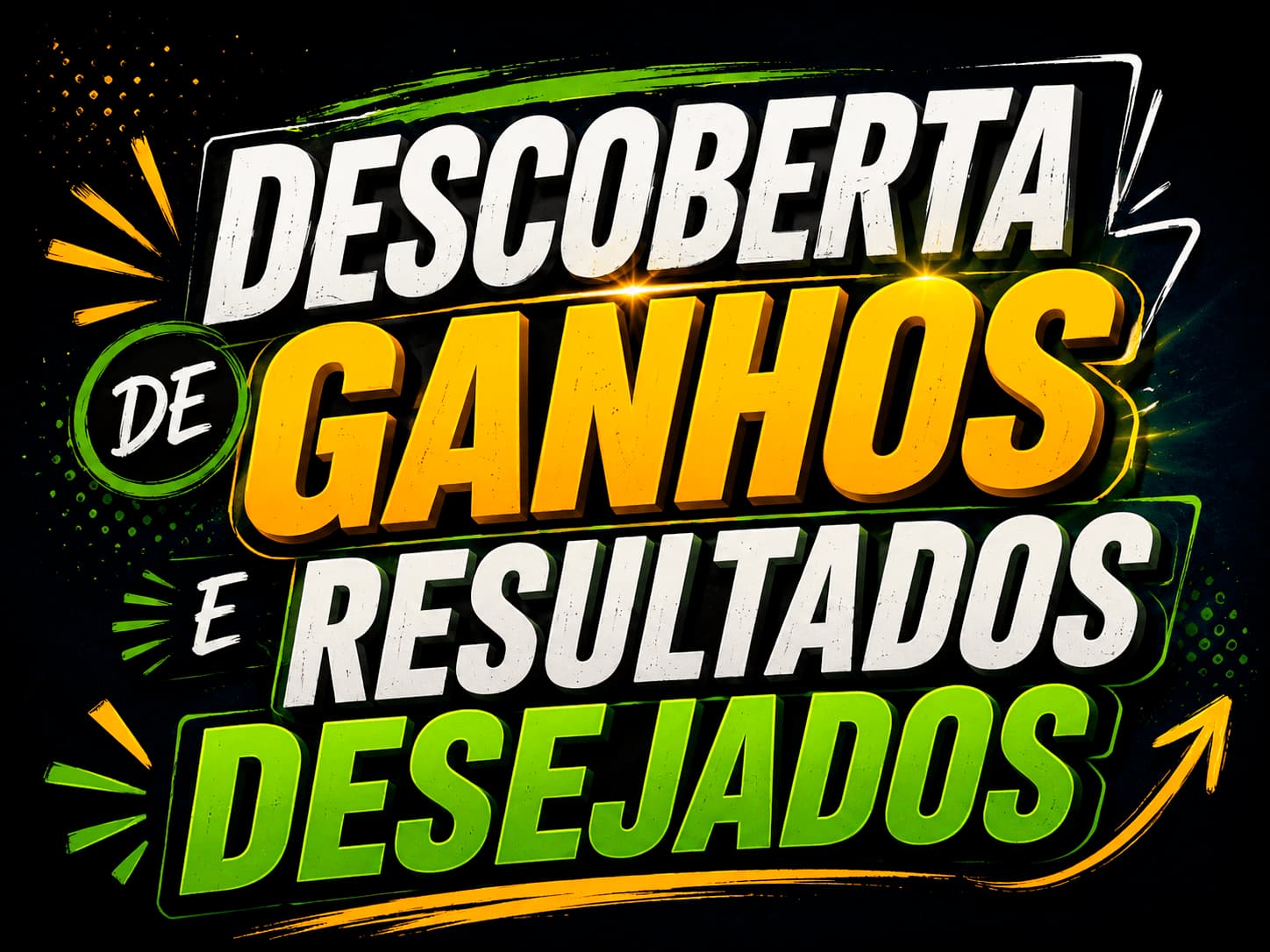 Marketing avançado sobre descoberta de ganhos e resultados desejados, dicas e ideias de alta qualidade