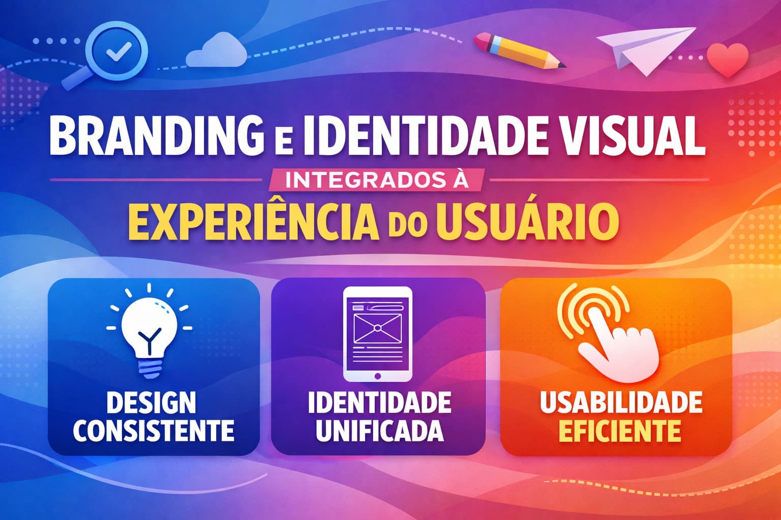 Marketing e branding, sobre a identidade visual integrados a experiência do usuário