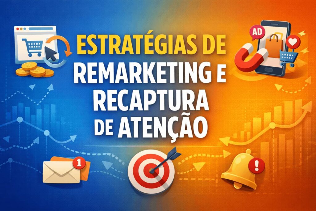 Marketing e estratégias de remarketing e recaptura de atenção