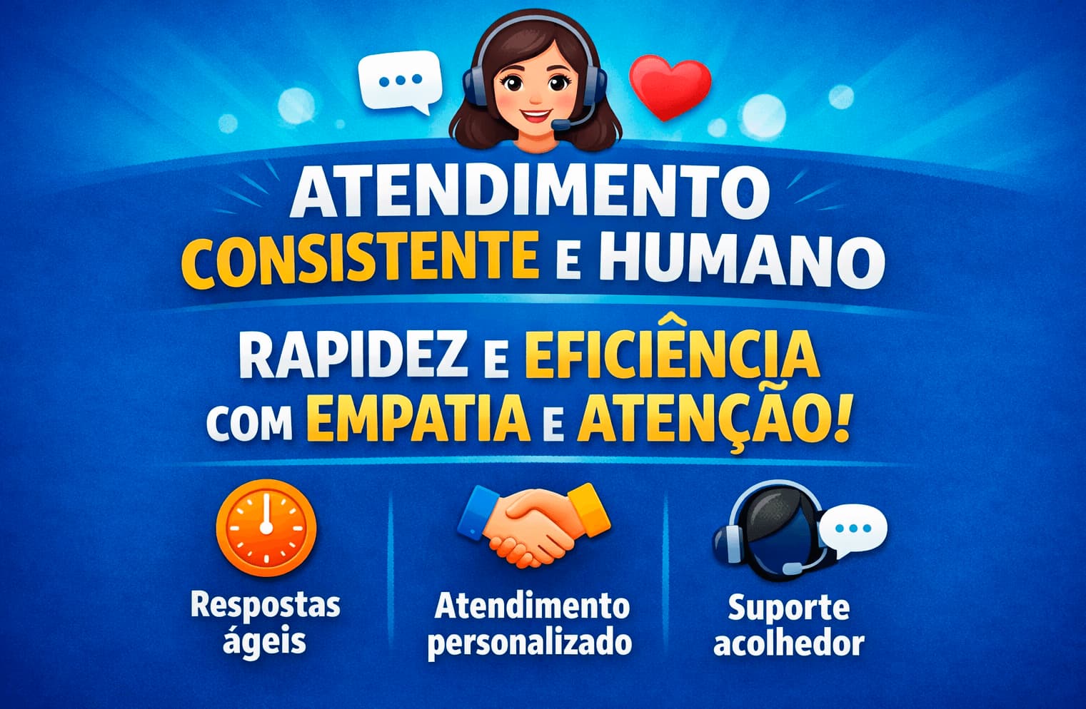 Marketing e o atendimento consistente e humano, rapidez e eficiência com empatia e atenção