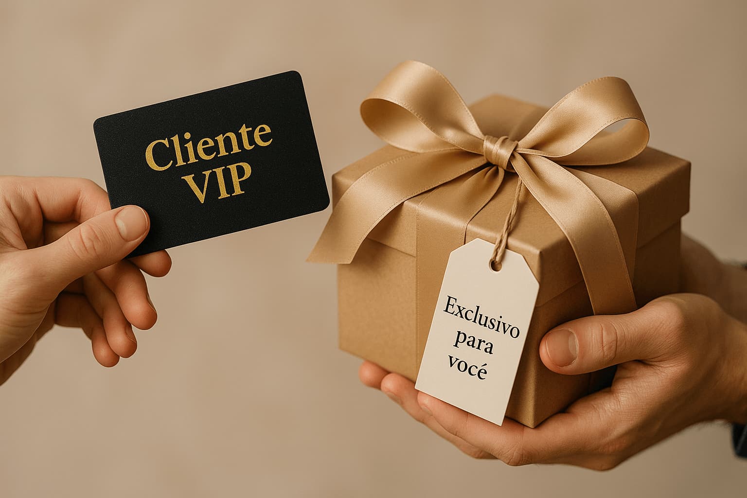 Marketing simples e programas de fidelidade entre clientes vips e novos leads