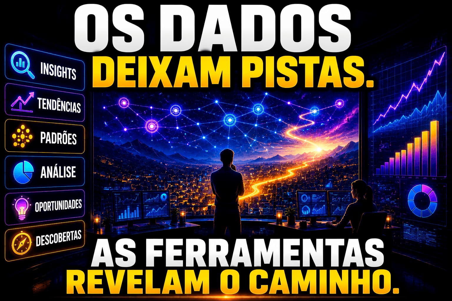 Marketing sobre os dados deixam pistas, algoritmos sobre ferramentas que revelam