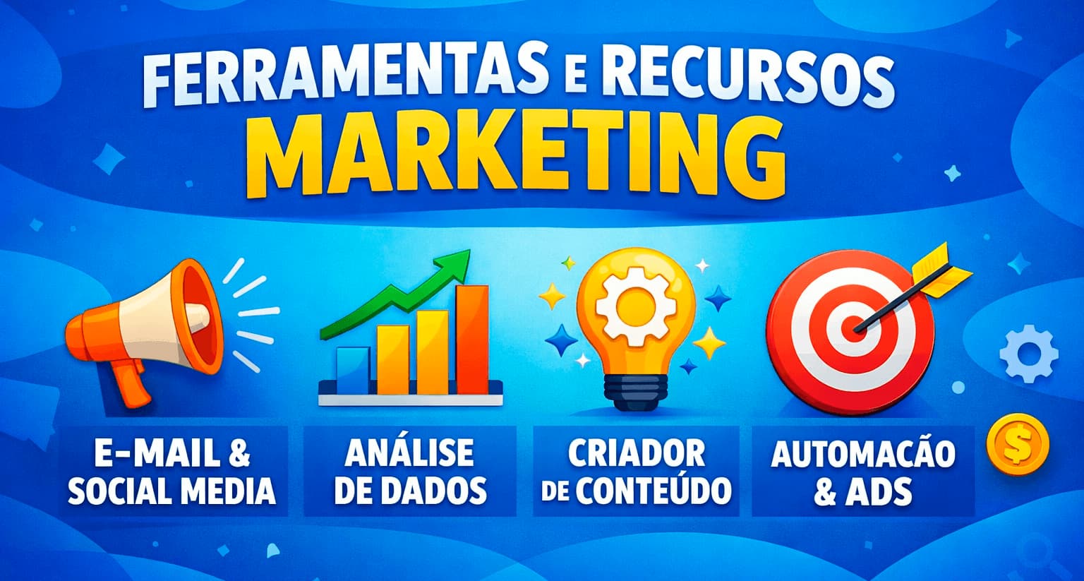 Marketing sobre ranquemento, ferramentas e recursos avançados