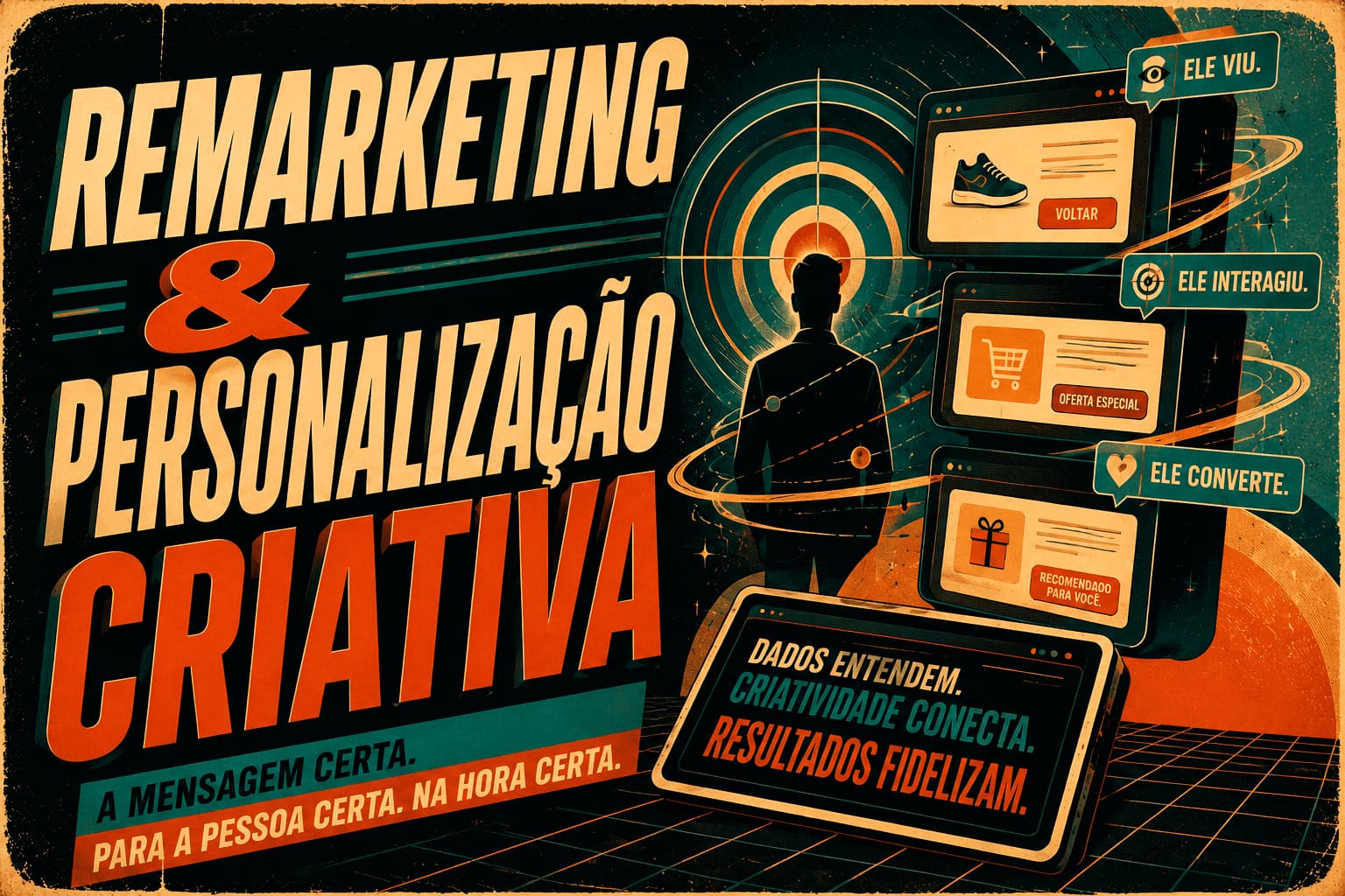 Marketing sobre remarketing e personalização criativa
