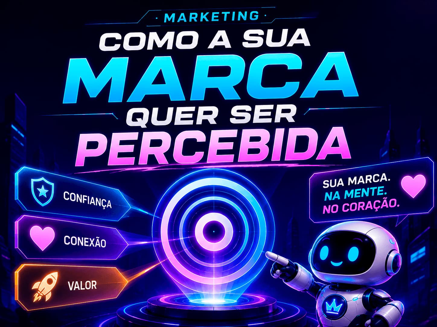 Neuromarketing avançado sobre como a sua marca quer ser percebida