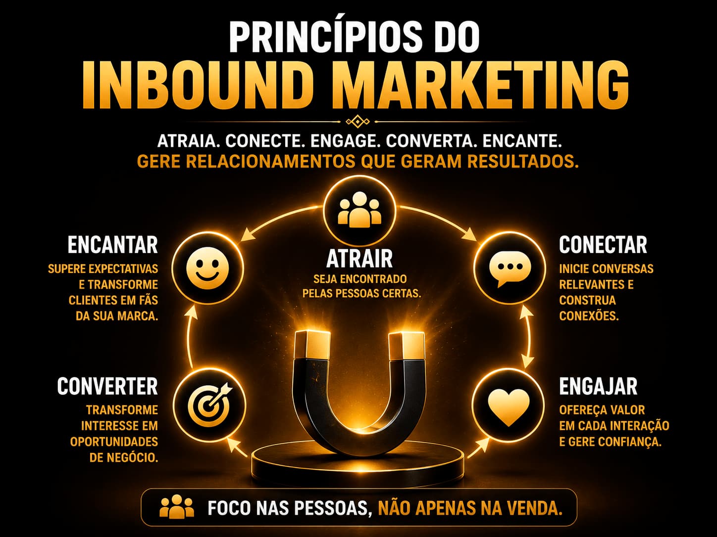 Princípios do inbound marketing, gerar relacionamentos que geram relacionamentos