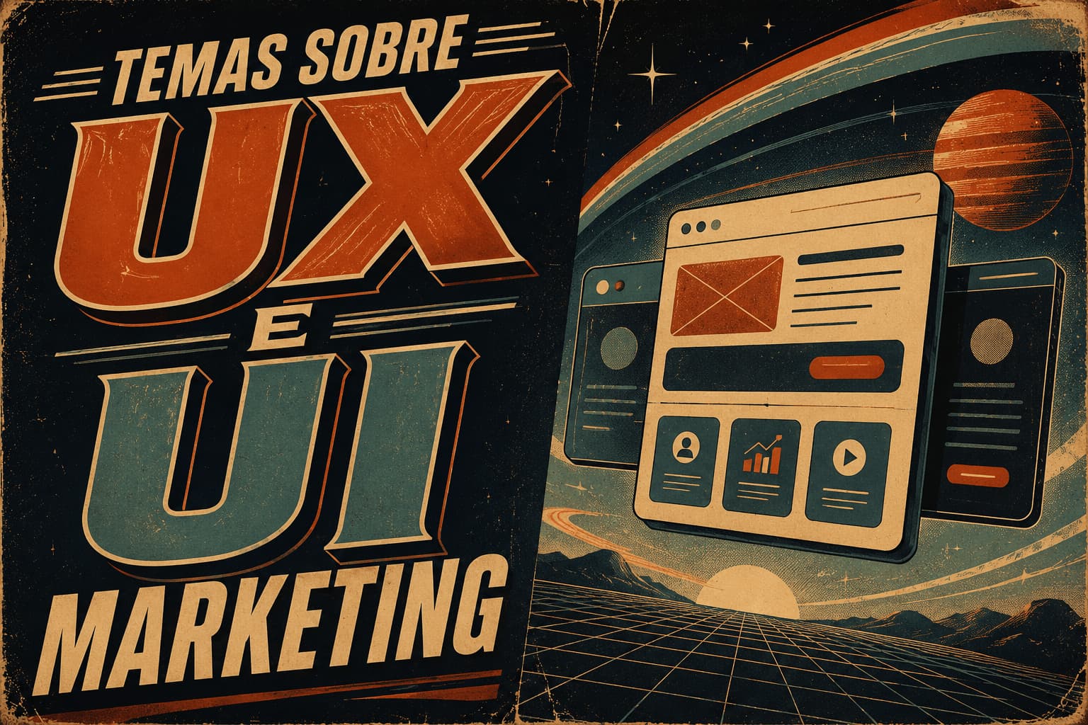 Temas interessantes de marketing sobre UX e UI