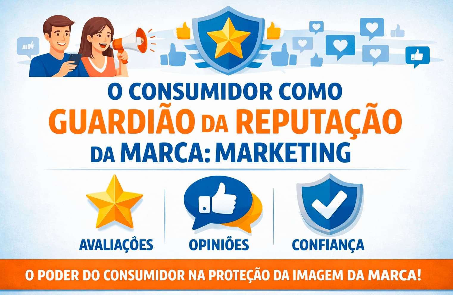 Marketing e o consumidor como guardião da reputação da marca