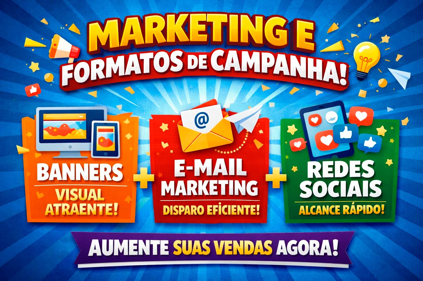 Marketing e os formatos de campanha aumente as suas conversões
