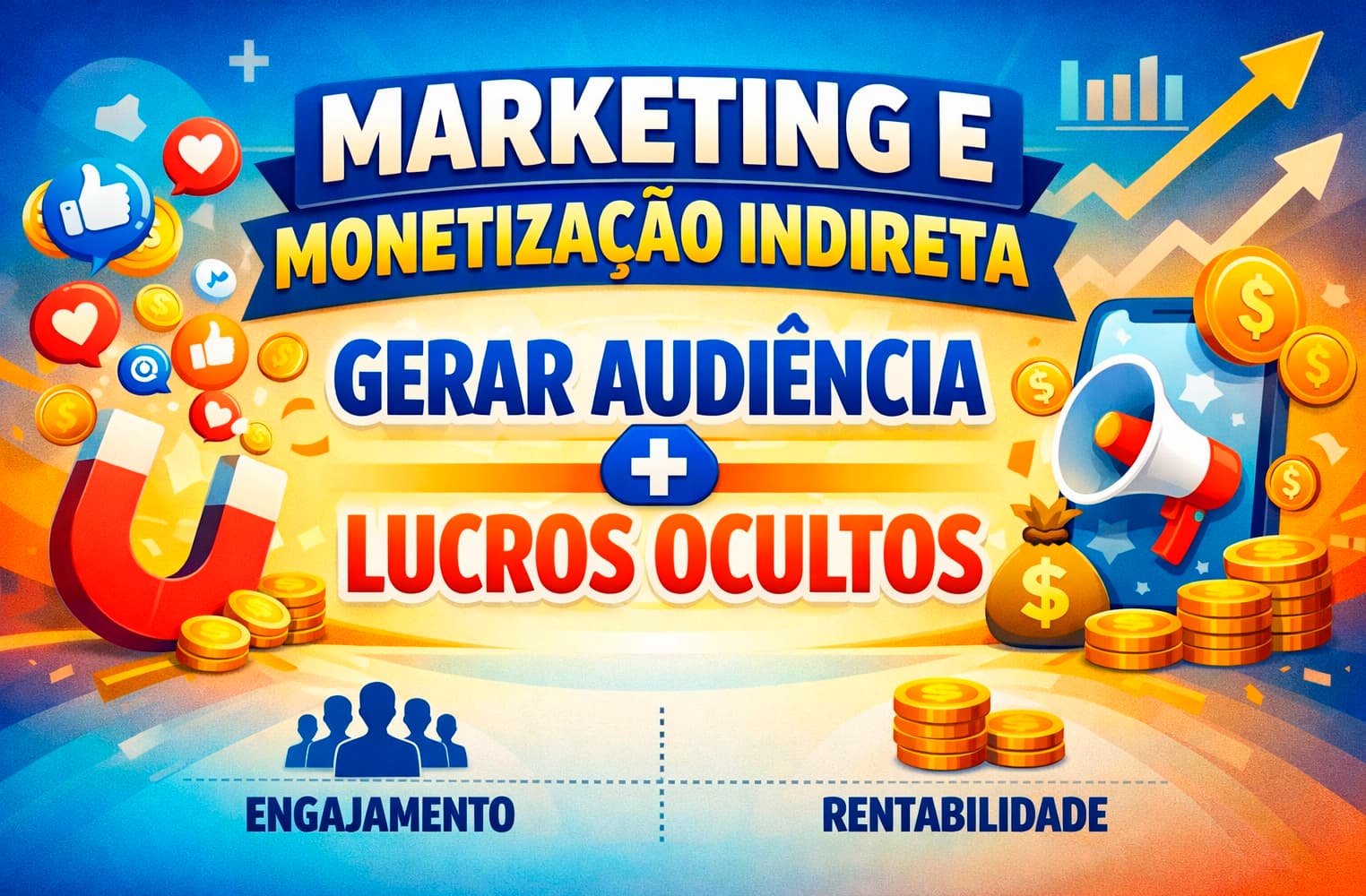 Marketing exemplo sobre monetização indireta