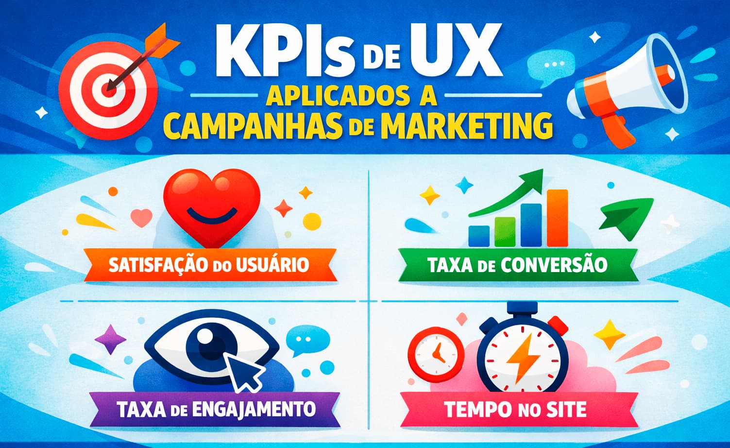 KPIs de UX aplicadas as campanhas de marketing sobre experiência do usuário
