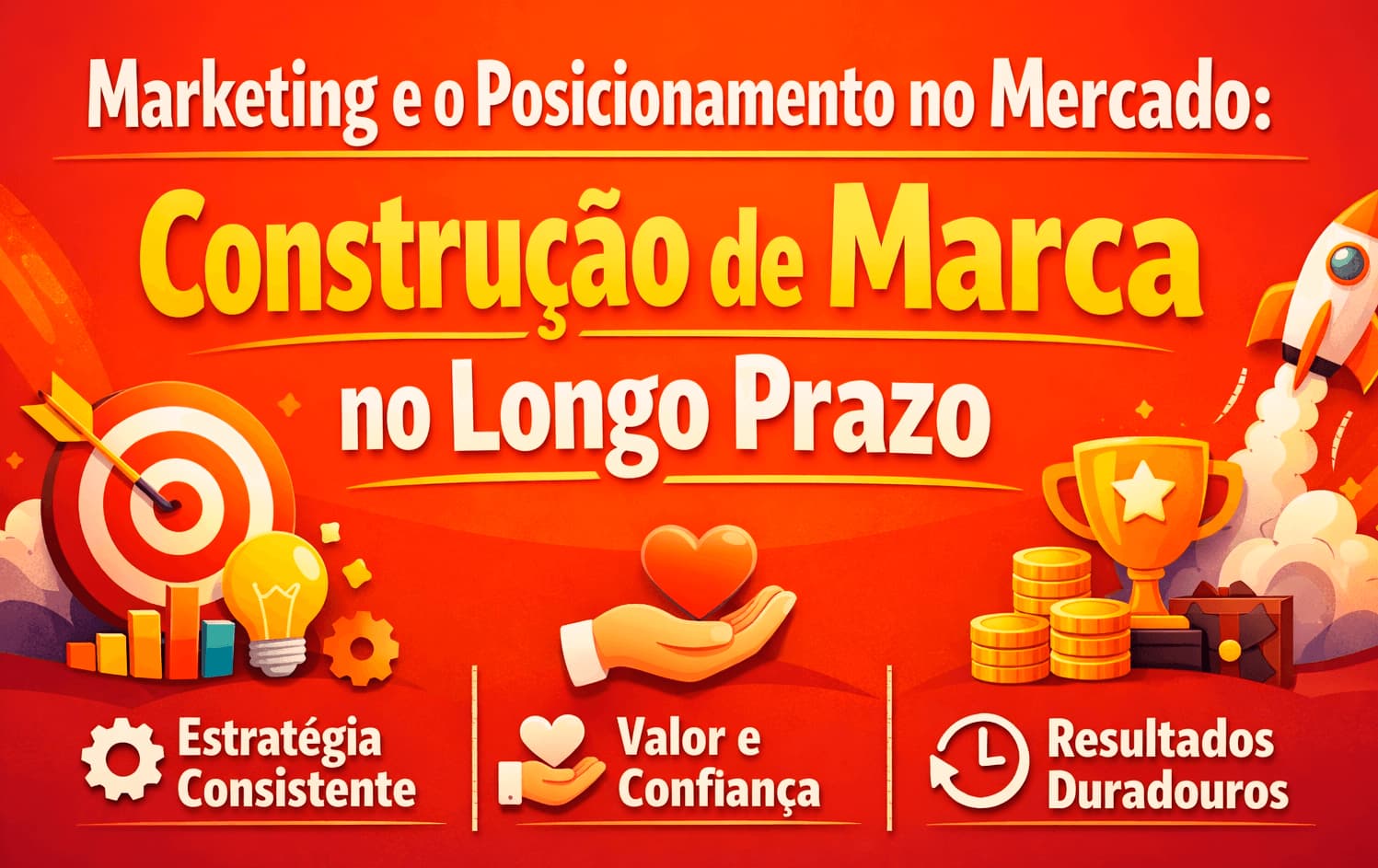 Marketing e construção de marca no longo prazo em posicionamento de mercado