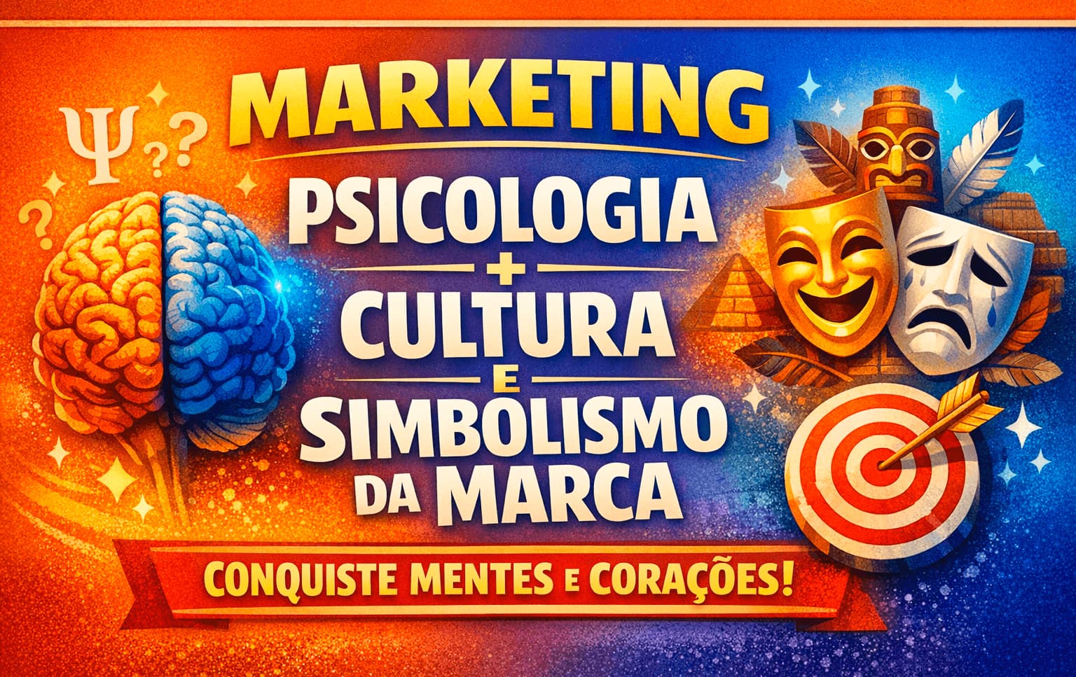 Marketing e psicologia, cultura e simbolismo da marca, conquiste mentes e corações