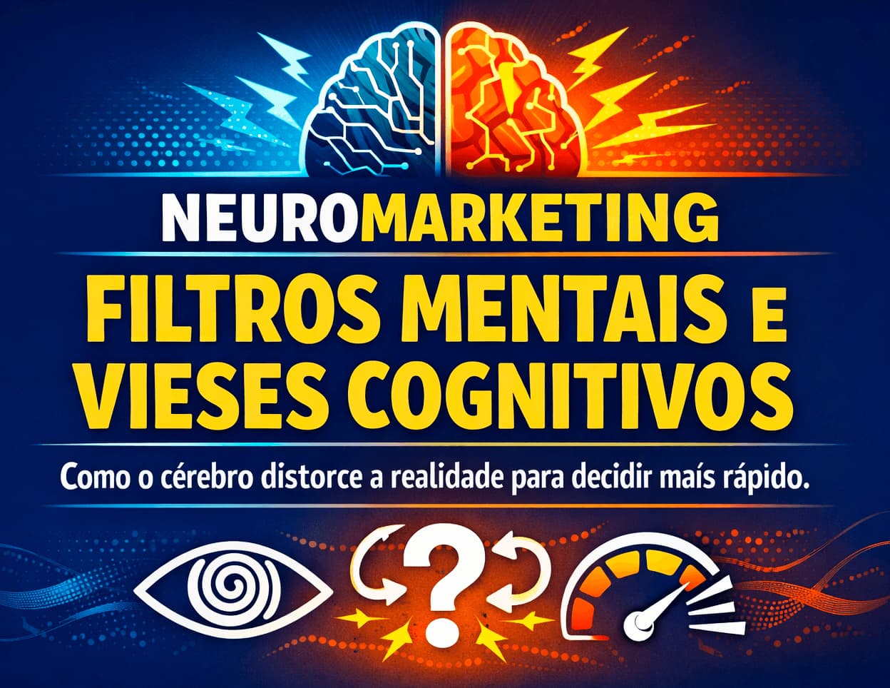 Neuromarketing sobre filtros mentaris e vieses cognitivos