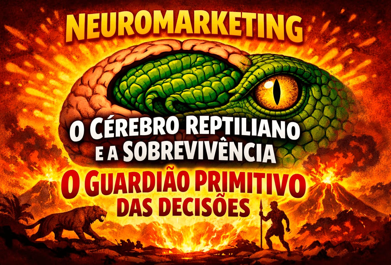Neuromarketing sobre o sistema e o cérebro reptiliano aplicado a sobrevivência