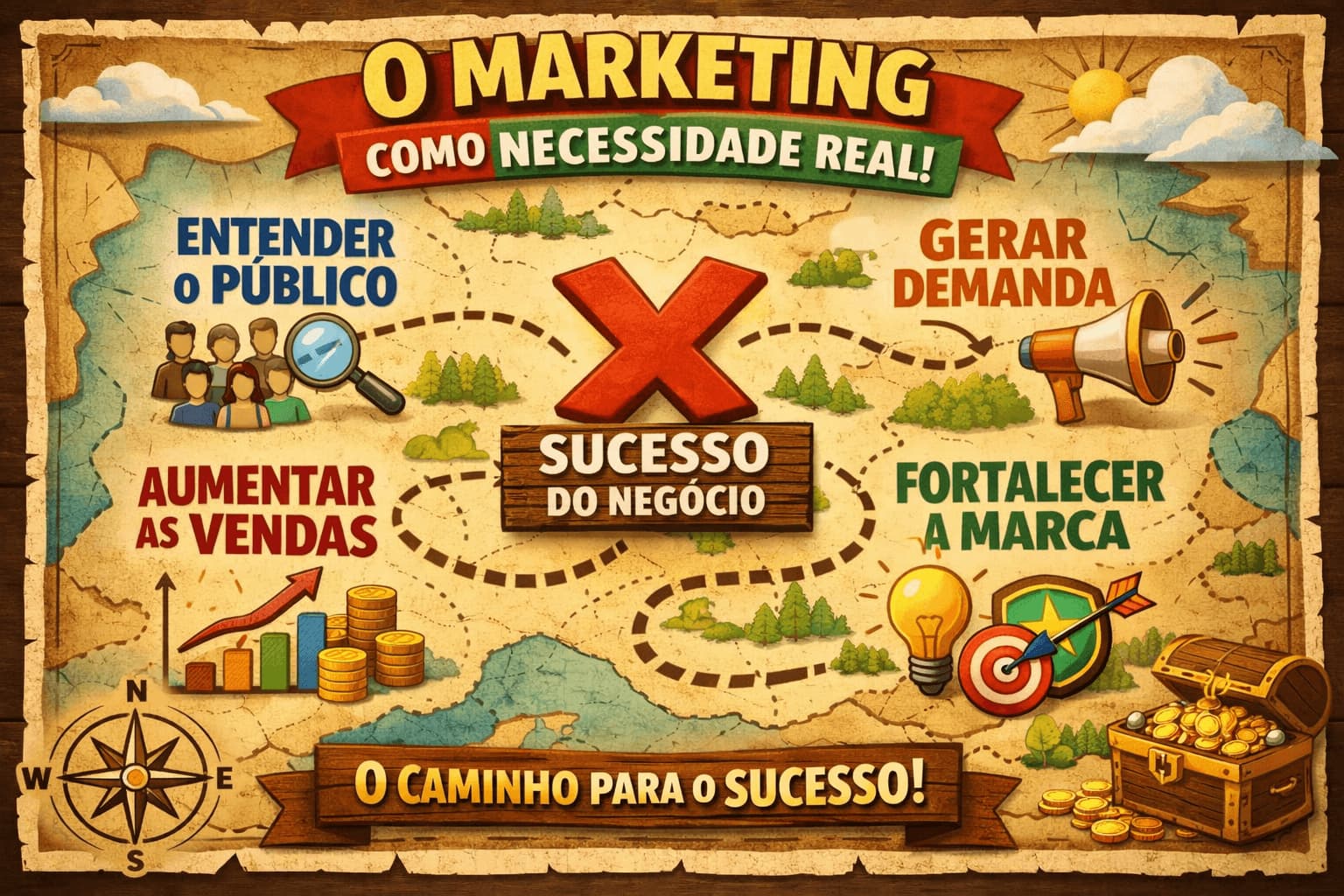 Marketing como um mapa de necessidade real
