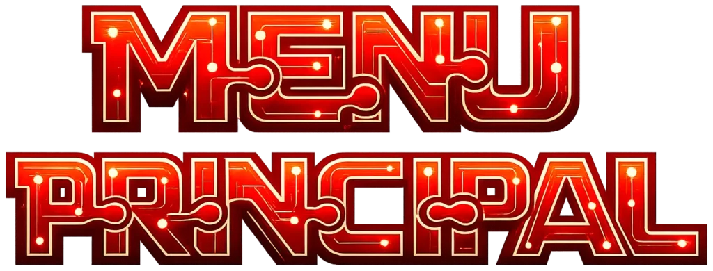 Menu principal banner informativo escrita criativa página mapa do site