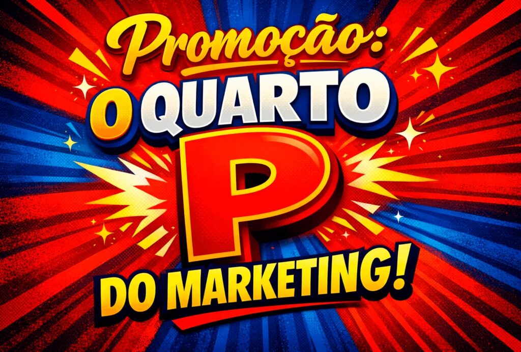 Promoção, o quarto p do marketing sobre os 4ps